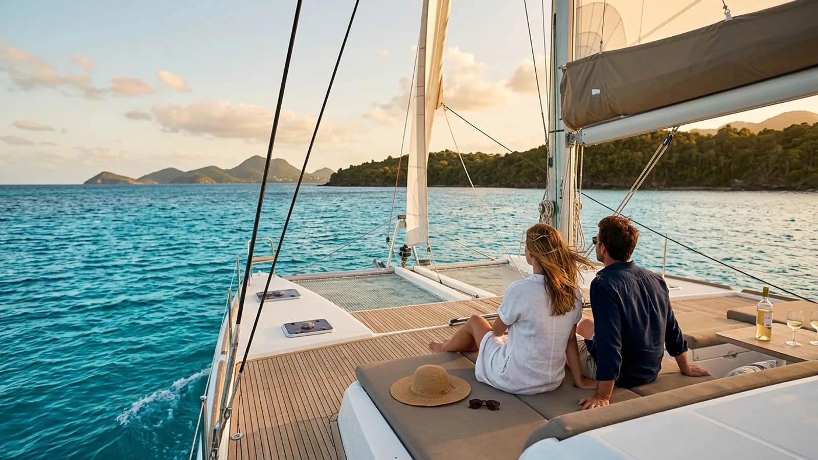 Croisière lune de miel en Guadeloupe : rythme, confort et intimité : photo de couverture pour illustrer cet article