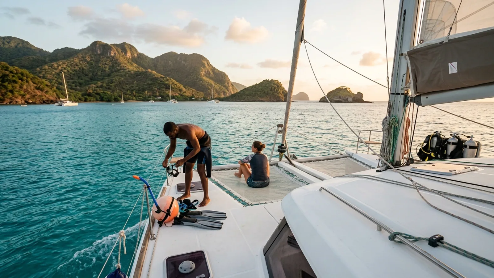 Croisière et plongée en Guadeloupe : organiser sans surcharger le programme : photo de couverture pour illustrer cet article