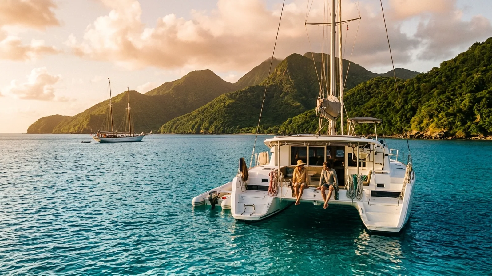 Excursion bateau ou location en Guadeloupe : comment trancher avant de réserver : photo de couverture pour illustrer cet article