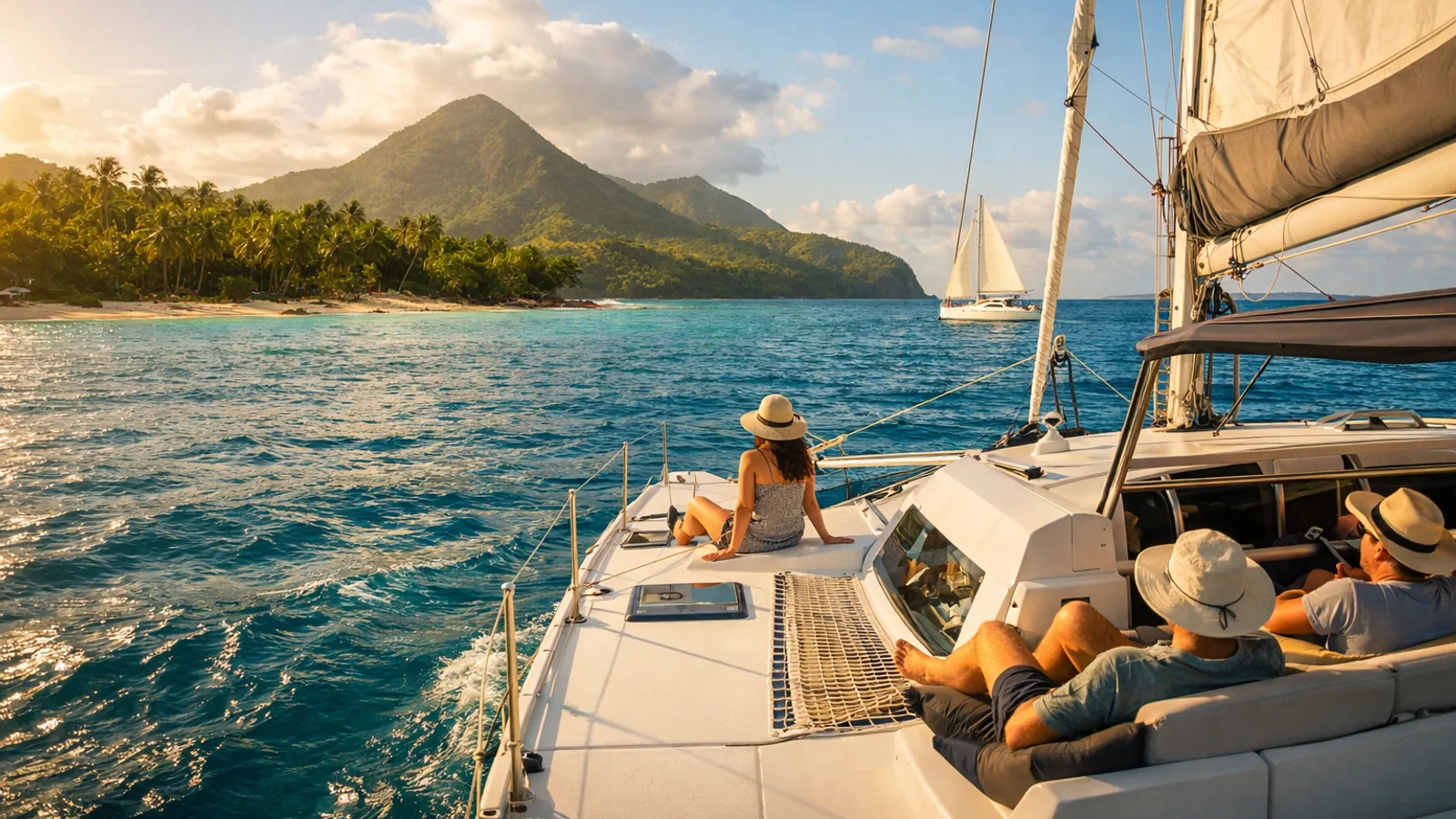 Guadeloupe ou Martinique pour une croisière en voilier : comment trancher sans regretter son choix : photo de couverture pour illustrer...