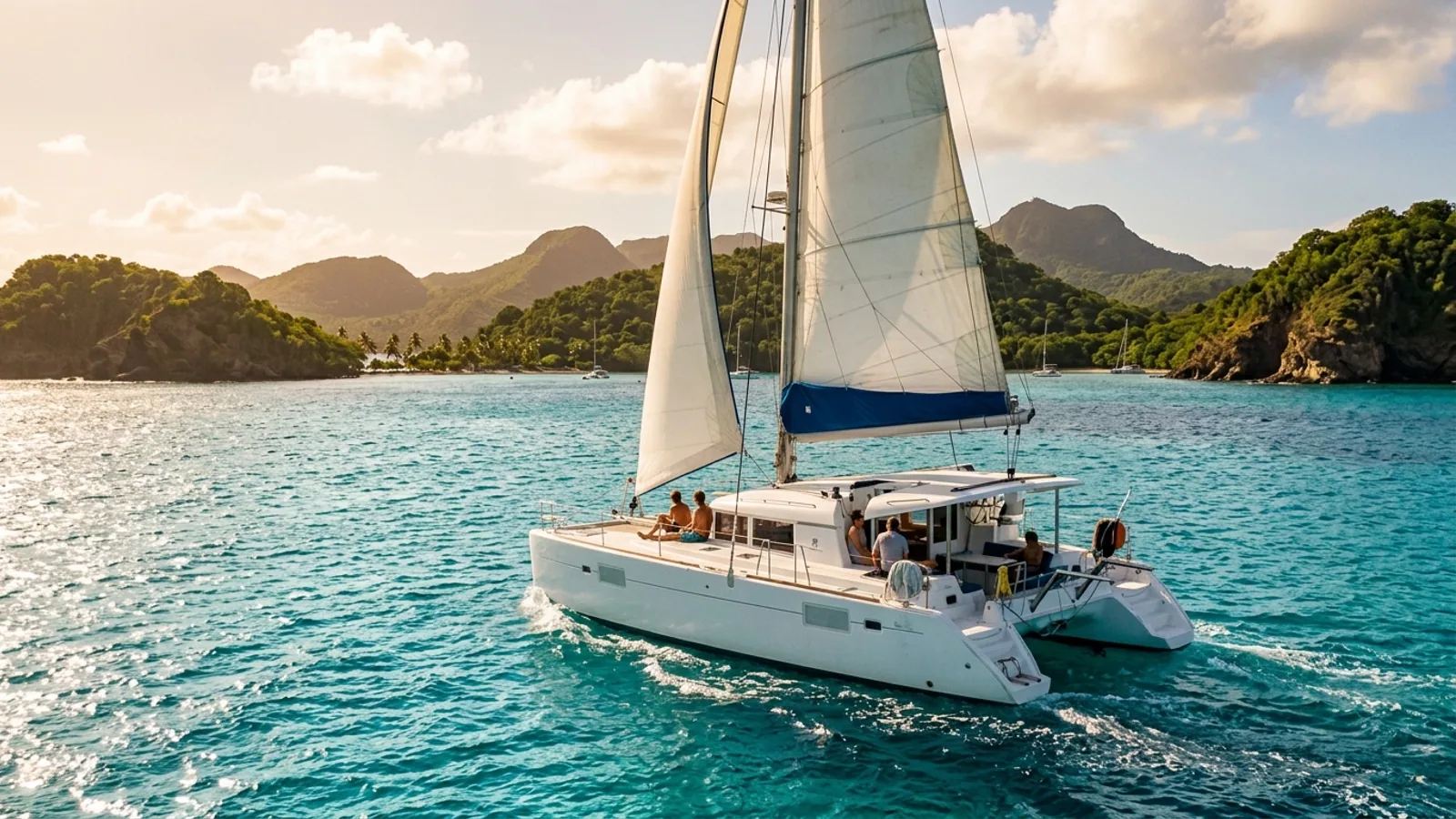 Location bateau en Guadeloupe en haute saison : anticiper sans surpayer : photo de couverture pour illustrer cet article