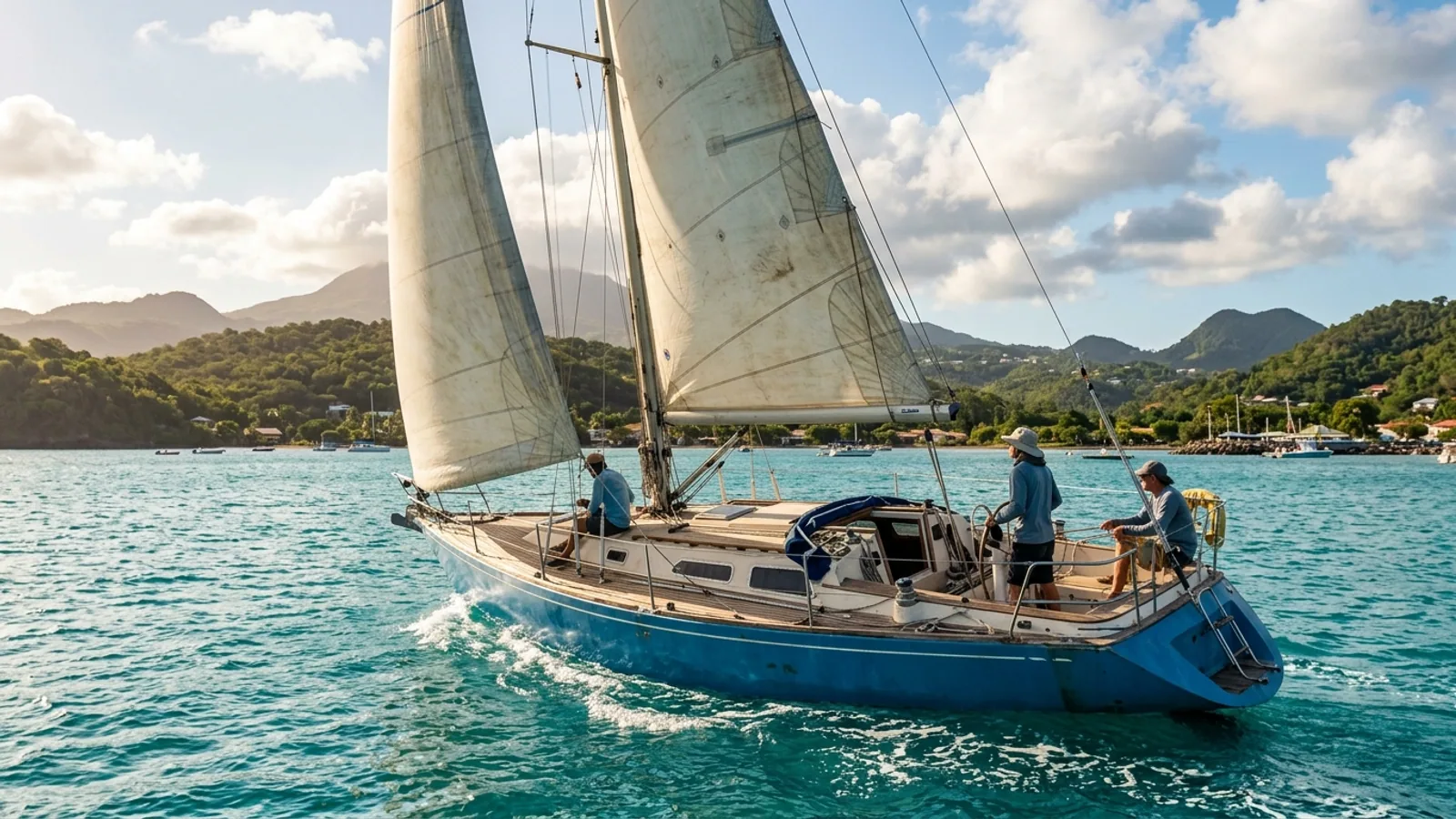 Naviguer en Guadeloupe en mai : météo, tarifs et ce qu'il faut vraiment anticiper : photo de couverture pour illustrer cet article