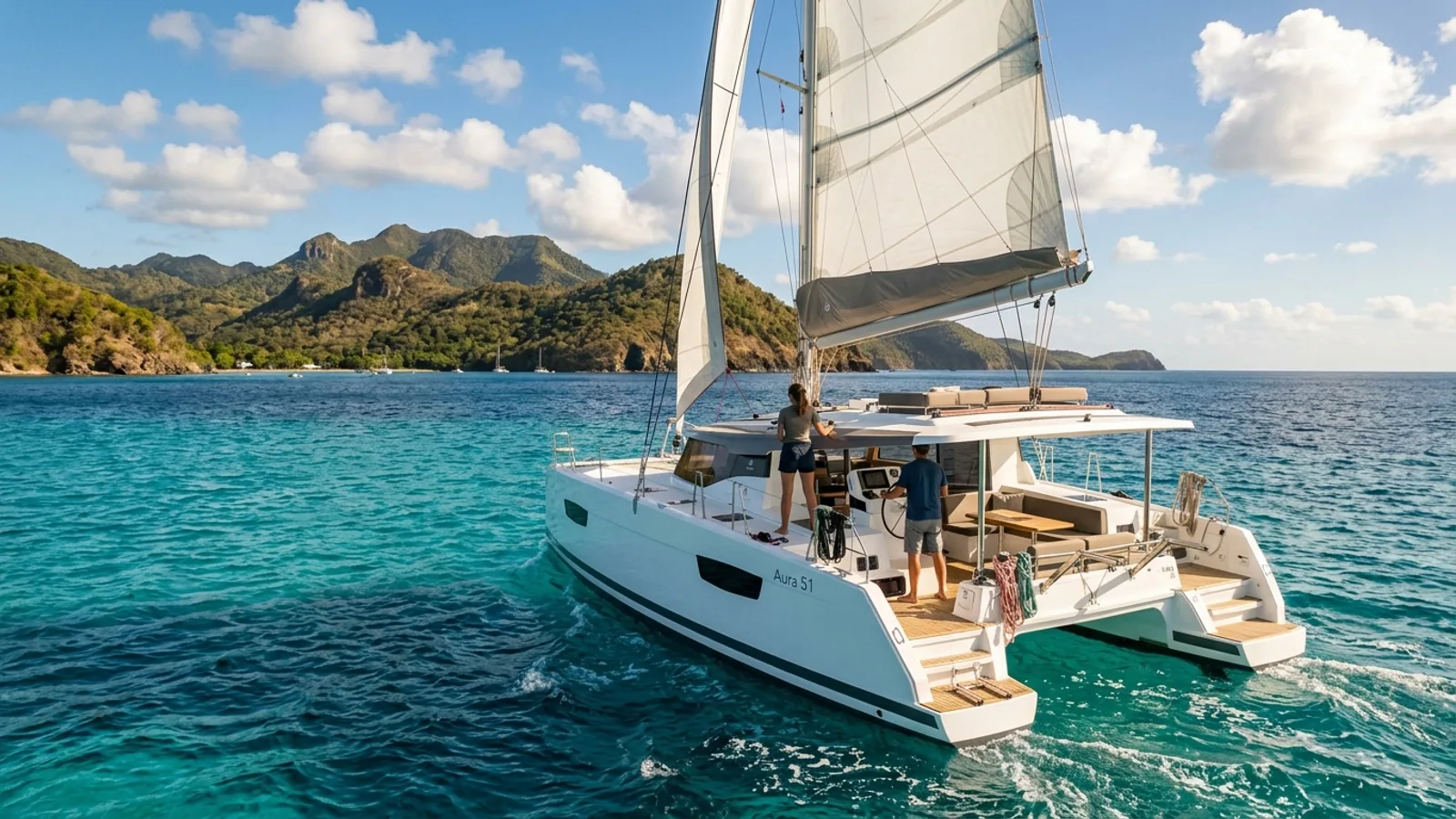 Naviguer en Guadeloupe en mars : conditions, bateaux et points pratiques avant de réserver : photo de couverture pour illustrer cet article