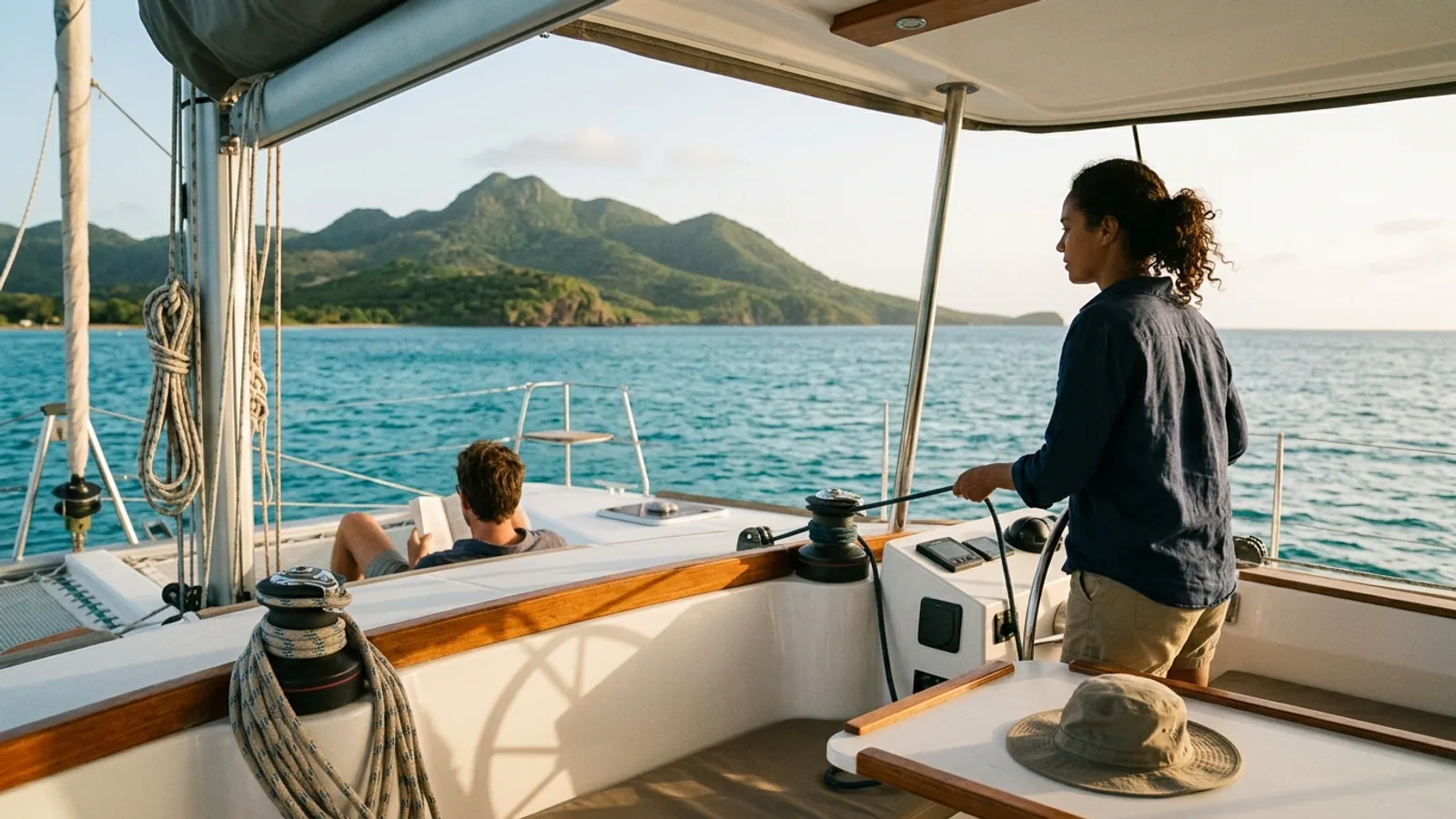 Photos de croisière en Guadeloupe : ramener de beaux souvenirs sans transformer chaque mouillage en séance photo : photo de couverture...