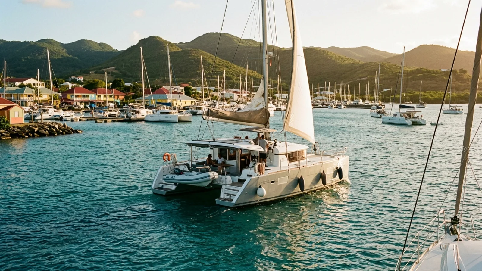 Ports et marinas en Guadeloupe : ce qu'il faut savoir pour préparer sa navigation : photo de couverture pour illustrer cet article
