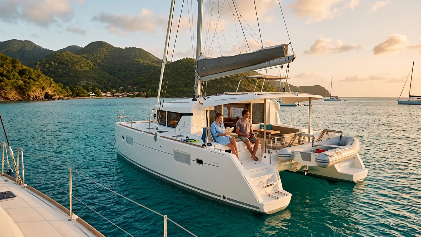 Réussir sa première location de bateau aux Antilles : méthode simple pour choisir, préparer et partir serein : photo de couverture pour...