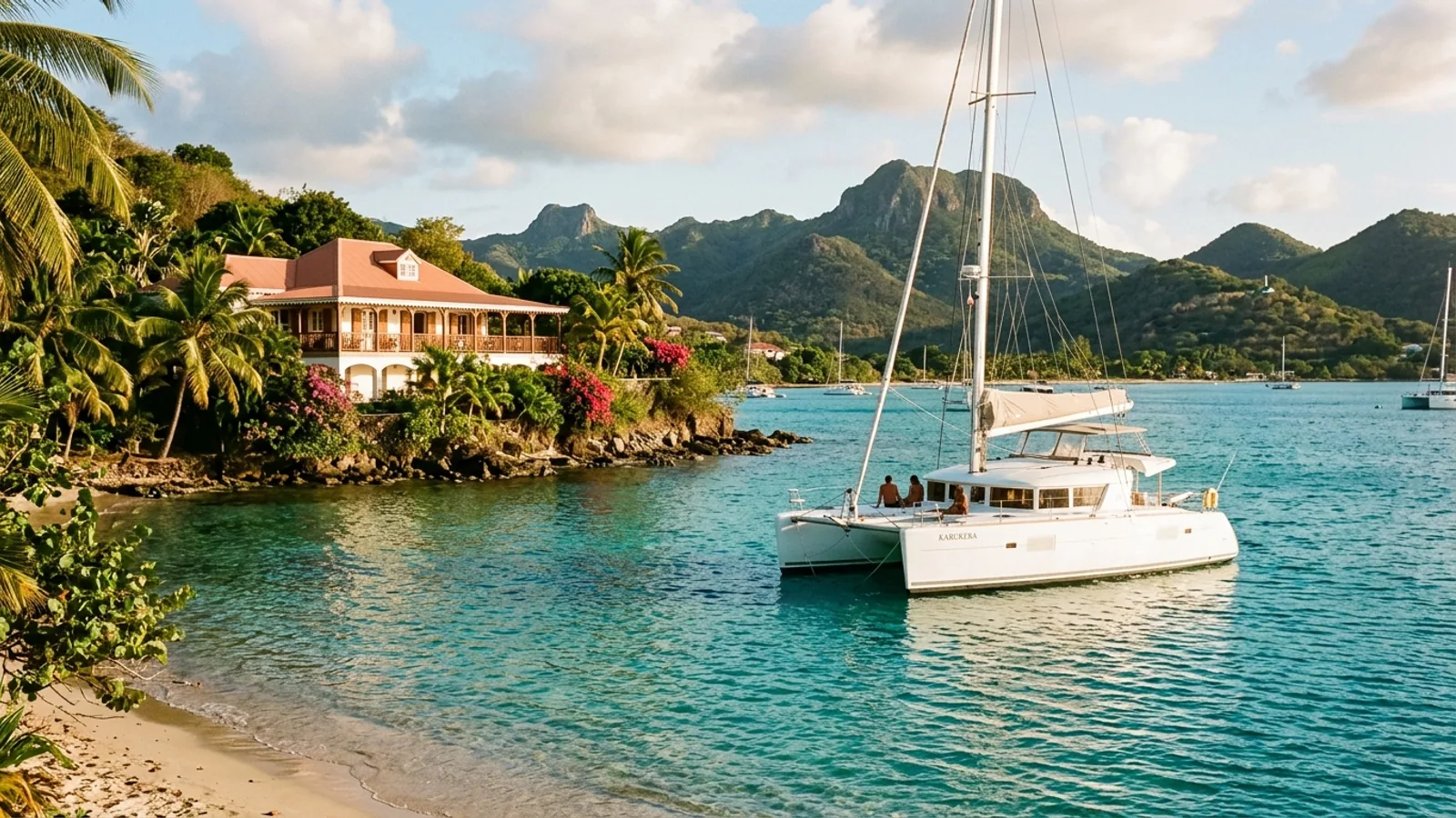 Séjour en Guadeloupe : combiner villa et voilier sans se disperser : photo de couverture pour illustrer cet article
