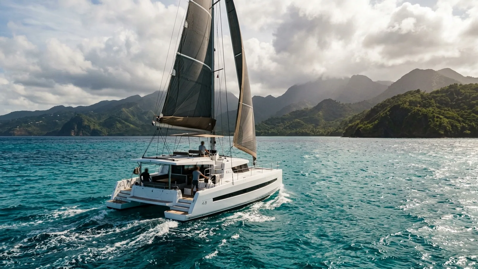 Naviguer en Guadeloupe en septembre : une période à éviter ou à apprivoiser ? : photo de couverture pour illustrer cet article