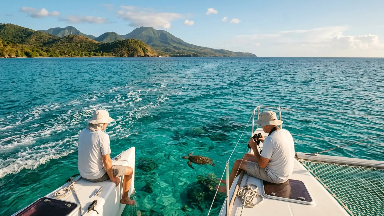 Observer les tortues marines en Guadeloupe depuis un bateau : ce qu'il faut vraiment savoir avant de partir : photo de couverture pour...