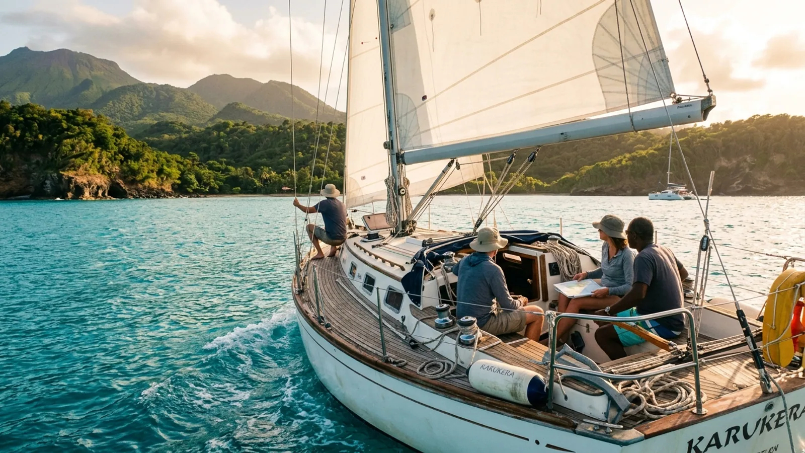 Tourisme nautique en Guadeloupe : comprendre l'écosystème avant de réserver : photo de couverture pour illustrer cet article